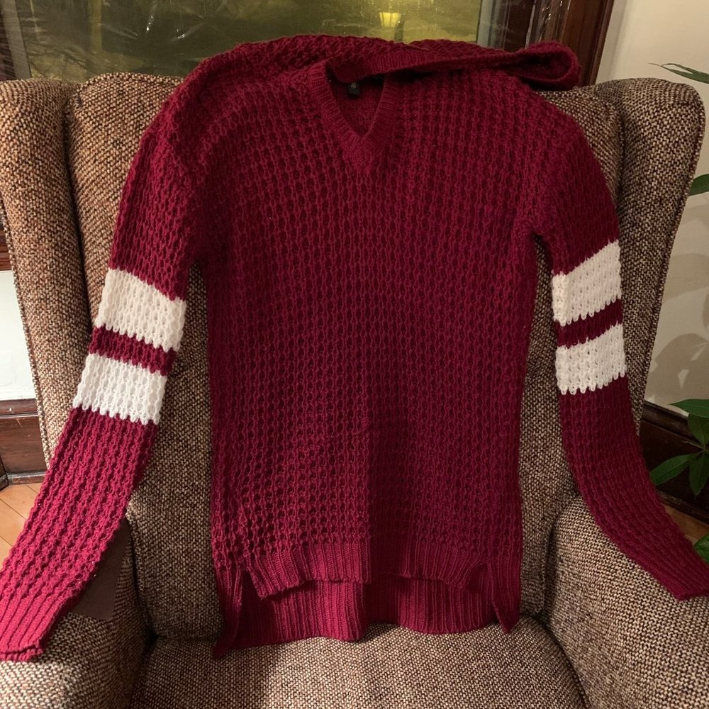 Cozy Maroon Sweater